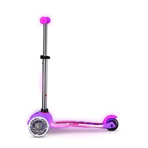 اسکوتر مینی دلوکس پلاس درخشان با چرخ های چراغ دار مدل Micro - Mini Micro Deluxe Glow LED - Plus Frosty Pink
