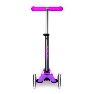 اسکوتر مینی دلوکس پلاس درخشان با چرخ های چراغ دار مدل Micro - Mini Micro Deluxe Glow LED - Plus Frosty Pink