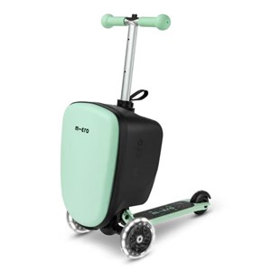 اسکوتر چمدانی جمع شو نعنایی مدل Micro - Luggage - Junior Mint_اسباب بازی