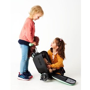 اسکوتر چمدانی جمع شو نعنایی مدل Micro - Luggage - Junior Mint_اسباب بازی