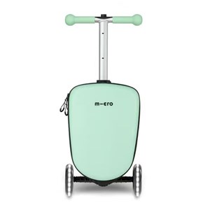 اسکوتر چمدانی جمع شو نعنایی مدل Micro - Luggage - Junior Mint_اسباب بازی