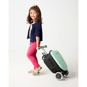 اسکوتر چمدانی جمع شو نعنایی مدل Micro - Luggage - Junior Mint_اسباب بازی