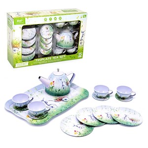 اسباب بازی ست چای خوری فلزی 4 نفره TINPLATE TEA SET TOY_اسباب بازی