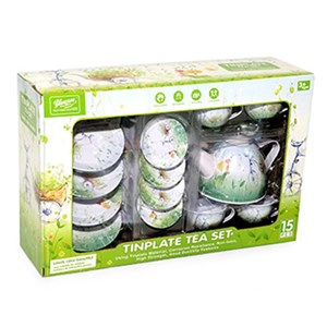 اسباب بازی ست چای خوری فلزی 4 نفره TINPLATE TEA SET TOY_اسباب بازی