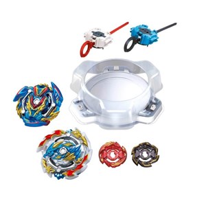 استادیوم فرفره های انفجاری به همراه دو عدد BeyBattle مدل Toy Pro - Bayblade - Beybattle Burst Rise Battle Set Stadium - Series 5