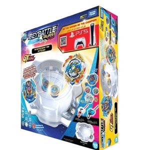 استادیوم فرفره های انفجاری به همراه دو عدد BeyBattle مدل Toy Pro - Bayblade - Beybattle Burst Rise Battle Set Stadium - Series 5