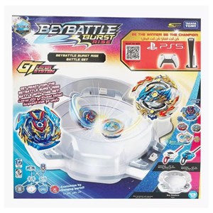 استادیوم فرفره های انفجاری به همراه دو عدد BeyBattle مدل Toy Pro - Bayblade - Beybattle Burst Rise Battle Set Stadium - Series 5