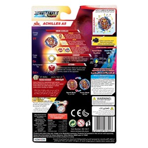 فرفره انفجاری BeyBattle سری GT Layer System مدل Toy Pro - Beyblade - BeyBattle Burst S4 Starter Achilles A5