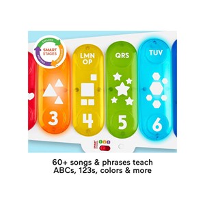 زایلافون بزرگ آموزشی مدل Mattel - Fisher Price - Giant Light Up Xylophone_اسباب بازی