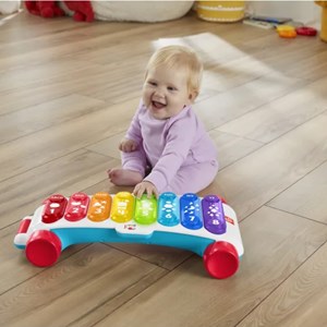 زایلافون بزرگ آموزشی مدل Mattel - Fisher Price - Giant Light Up Xylophone_اسباب بازی