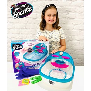 ست پدیکور 6 در 1 مدل Cra Z Art - Shimmer N Sparkle - 6 in 1 Real Massaging Foot Spa