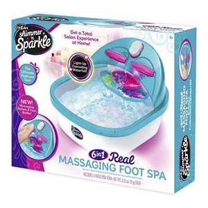 ست پدیکور 6 در 1 مدل Cra Z Art - Shimmer N Sparkle - 6 in 1 Real Massaging Foot Spa