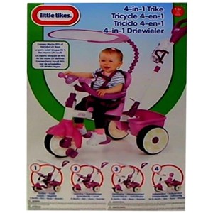 سه چرخه 4 در 1 لیتل تایکس مدل Little Tikes 4-in-1 Basic Edition Trike_اسباب بازی