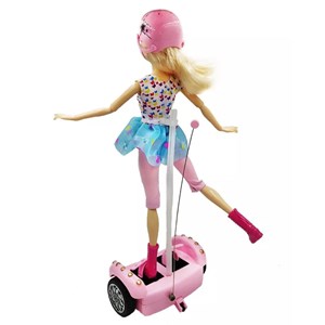 عروسک باربی اسکوتر سوار کنترلی 30 سانتی_اسباب بازی