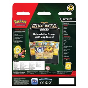 پک کارت بازی پوکمون مدل Pokemon - Zapdos ex_اسباب بازی