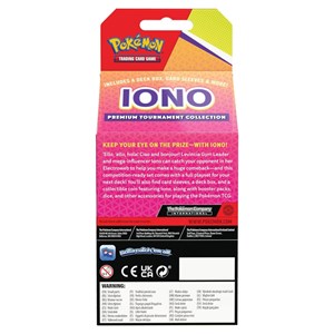 پک مسابقات کارت بازی پوکمون مدل Pokemon - Iono Premium_اسباب بازی