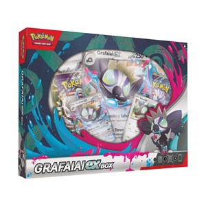 باکس کارت های بازی پوکمون مدل Pokemon - Grafaiai ex_اسباب بازی