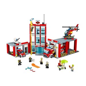 لگو سیتی عملیات آتش نشانی 919 قطعه مدل Cityes 6064_اسباب بازی