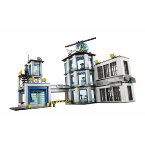 لگو سیتی ایستگاه پلیس 894 قطعه مدل Cityes 6065_اسباب بازی