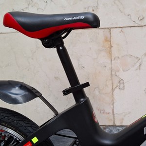 دوچرخه شهری کینگ منیزیم سایز 16 مشکی قرمز مدل KING16_اسباب بازی
