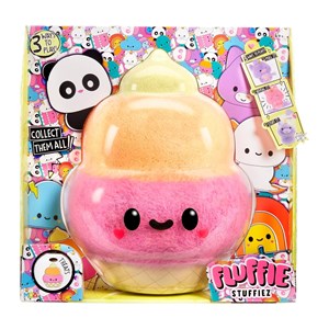 عروسک پولیشی بستنی سورپرایزی بزرگ مدل MGA - Fluffie Stuffiez - Large Collectible Plush - Ice Craem