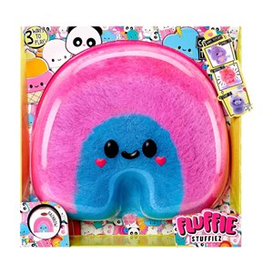 عروسک پولیشی رنگین کمان سورپرایزی بزرگ مدل MGA - Fluffie Stuffiez - Large Collectible Plush - Rainbow