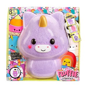 عروسک پولیشی یونیکورن سورپرایزی بزرگ مدل MGA - Fluffie Stuffiez - Large Collectible Plush - Unicorn