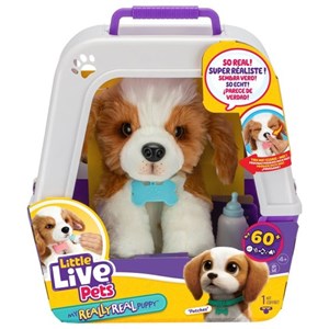 عروسک رباتیک پچز هاپو کوچولوی مدل Mosse - Little Live Pets - My Realy Real Puppy_اسباب بازی