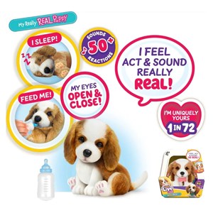 عروسک رباتیک پچز هاپو کوچولوی مدل Mosse - Little Live Pets - My Realy Real Puppy_اسباب بازی