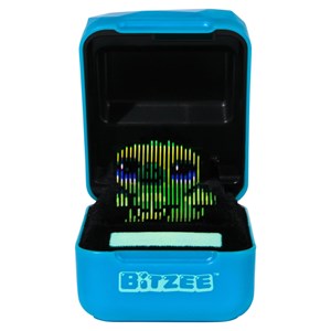 حیوون خانگی دیجیتالی بیتزی آبی مدل Spin Master - Bitzee - Magical Interactive Toy Digital Pet and Case with 20 Characters