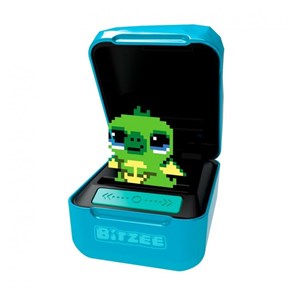 حیوون خانگی دیجیتالی بیتزی آبی مدل Spin Master - Bitzee - Magical Interactive Toy Digital Pet and Case with 20 Characters