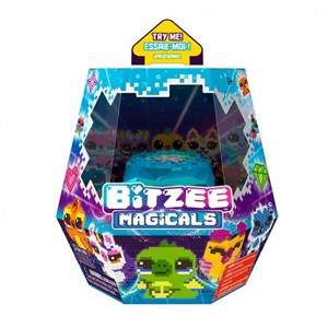 حیوون خانگی دیجیتالی بیتزی آبی مدل Spin Master - Bitzee - Magical Interactive Toy Digital Pet and Case with 20 Characters