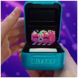 حیوون خانگی دیجیتالی بیتزی آبی مدل Spin Master - Bitzee - Magical Interactive Toy Digital Pet and Case with 20 Characters