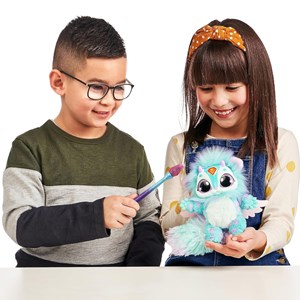 مجیک میکسیز دیگ جادویی با عروسک رباتیک سورپرایزی بنفش مدل Moose - Magic Mixies - Magic Cauldron Purple