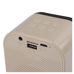 اسپیکر بلوتوثی رم و فلش خور به همراه میکروفون مدل K12 plus_اسباب بازی