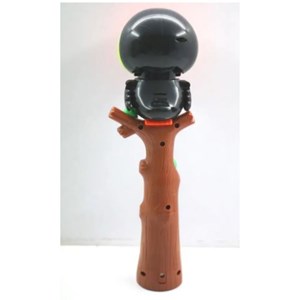 اسباب بازی حباب ساز موزیکال مدل طوطی مشکی bubble bird music light toy_اسباب بازی