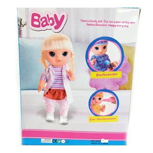 عروسک بیبی دکتر ارتفاع 32 سانتی متر Baby Doctor_اسباب بازی