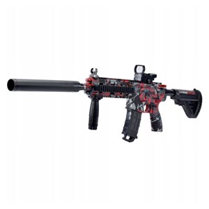 تفنگ اسباب بازی شارژی تیر ژله ای قرمز مدل CARBINE M416_اسباب بازی