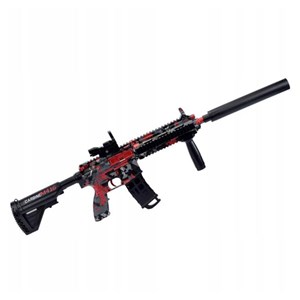 تفنگ اسباب بازی شارژی تیر ژله ای قرمز مدل CARBINE M416_اسباب بازی
