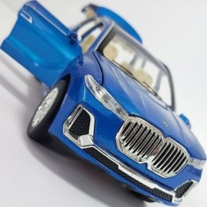 اسباب بازی ماشین فلزی چه ژی بی ام و X7 دودزا آبی مقیاس 1:24_اسباب بازی