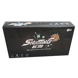 تفنگ اسباب بازی مسلسل تیر ژله ای شارژی قرمز Shooting Toy Gun_اسباب بازی