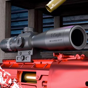 تفنگ اسباب بازی تک تیر انداز تیر فومی مدل SVD DO49AB_اسباب بازی