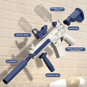 تفنگ اسباب بازی آب پاش رگباری شارژی M416_اسباب بازی