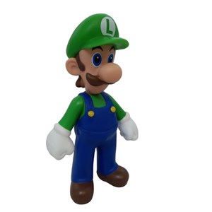 اکشن فیگور بزرگ سوپر ماریو 20 سانتی طرح لویجی Luigi _ super mario_اسباب بازی