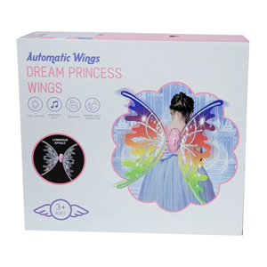 اسباب بازی تن پوش مدل بال فرشته چراغ دار متحرک DREAM PRINCESS WINGS_اسباب بازی