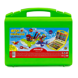 کیف نقاشی آریا 48 تکه 4 رنگ Arya Painting Set_اسباب بازی