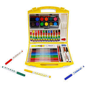 کیف نقاشی آریا 48 تکه 4 رنگ Arya Painting Set_اسباب بازی