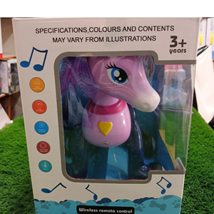 ربات اسباب بازی کنترلی مدل اسب پونی بنفش Remote Control Pony_اسباب بازی