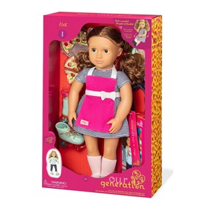 عروسک پیش خدمت مدل Isa همراه با کتاب Doll with Book - Isa