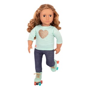 عروسک پیش خدمت مدل Isa همراه با کتاب Doll with Book - Isa